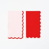 From the Heart Scallop Guest Towels