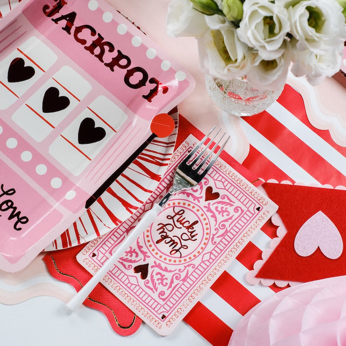 Lucky Card Dinner Napkin