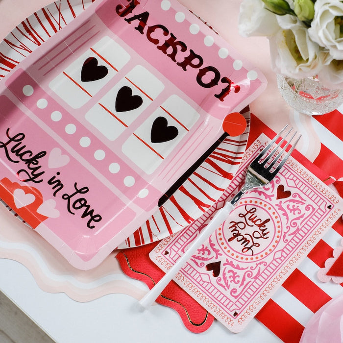 Slot Machine Shaped Plate