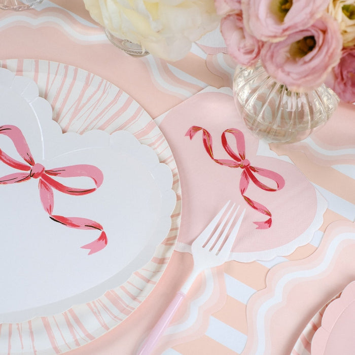 Coquette Heart Plates