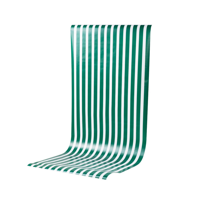 Dark Green Striped Table Runners