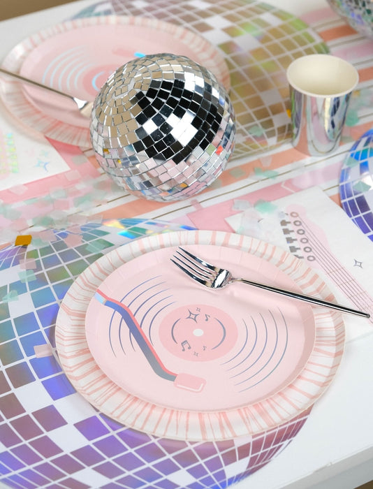Pop Star Dance Party Disco Ball Placemats