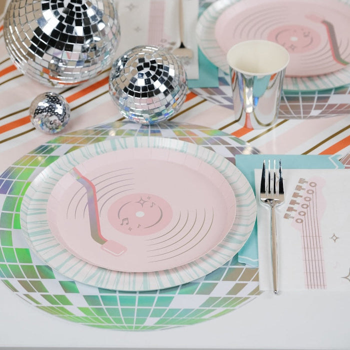 Pop Star Dance Party Disco Ball Placemats