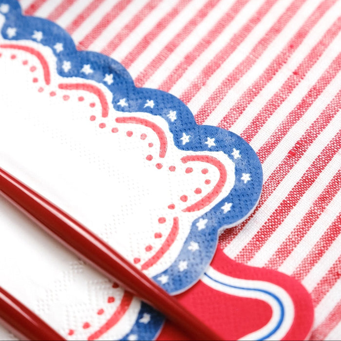 4th of July Patriotic Flags Party Kit
