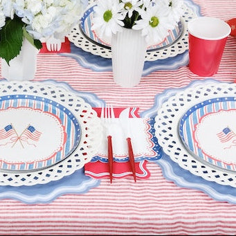 4th of July Patriotic Cocktail Napkin