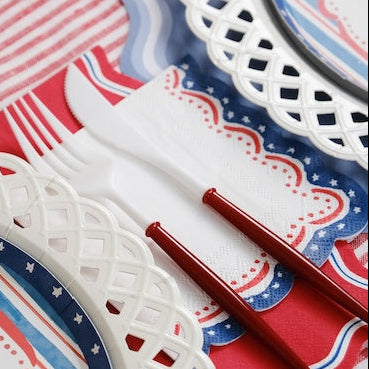 4th of July Patriotic Cocktail Napkin