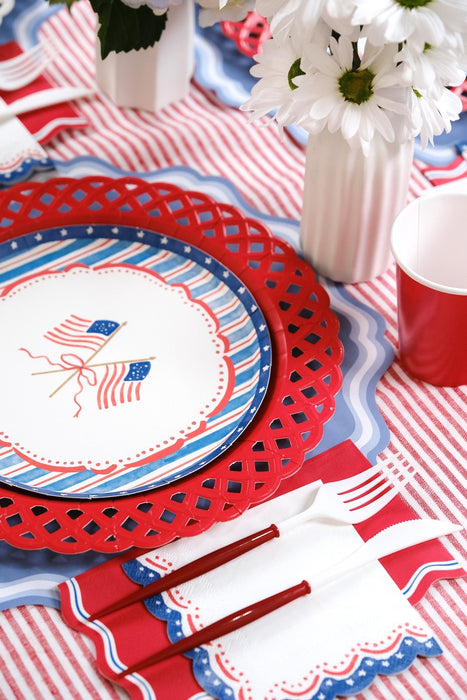 4th of July Patriotic Flags Party Kit