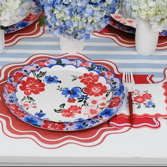 Summer Floral Cocktail Napkins