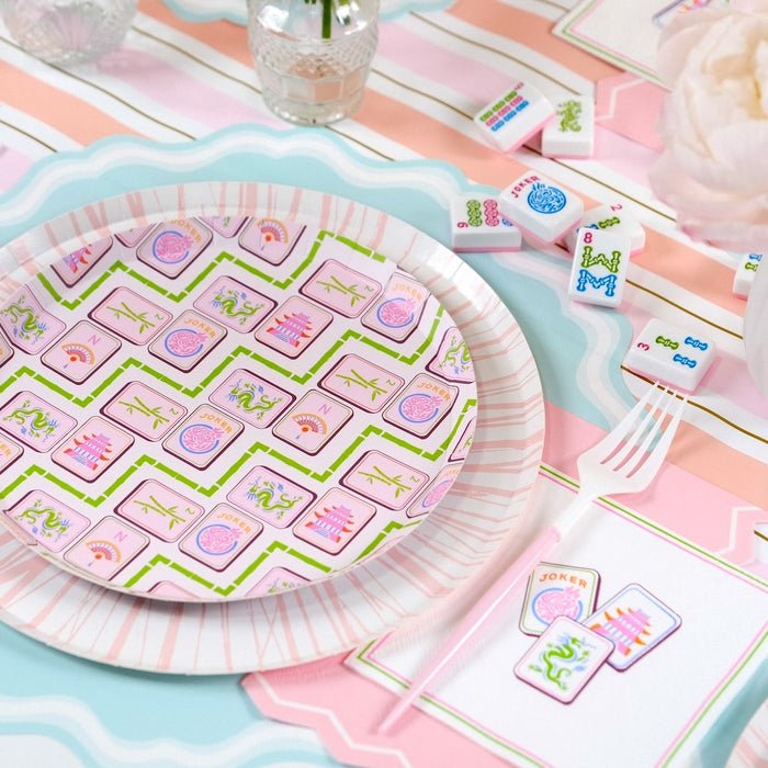 Mahjong Dessert Plates