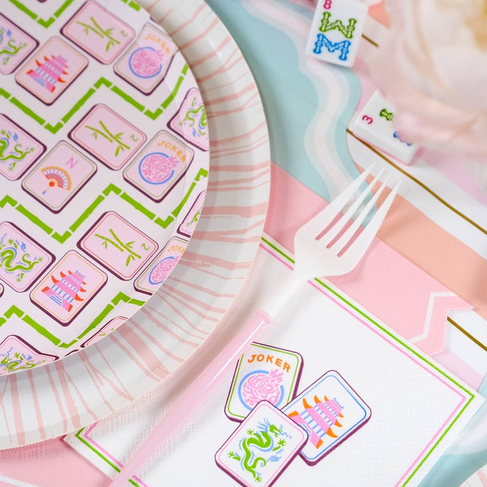 Mahjong Dessert Plates