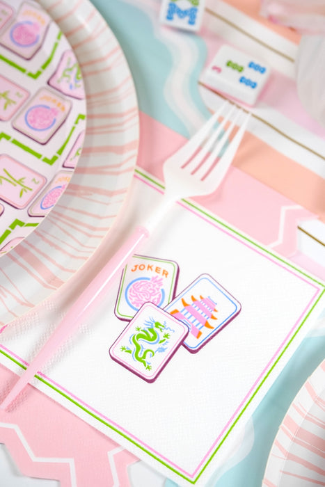 Mahjong Cocktail Napkins