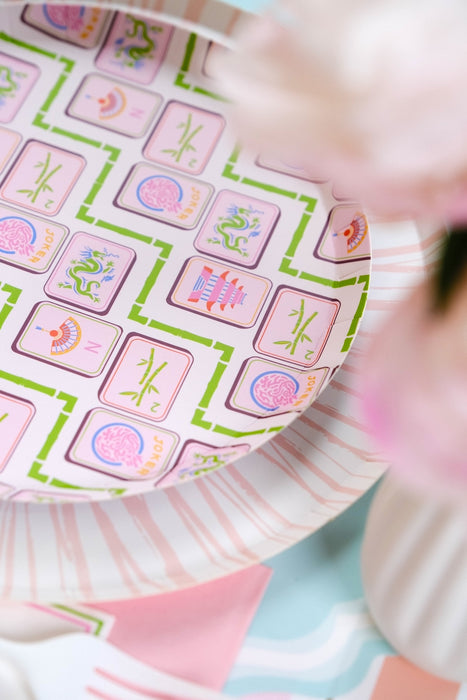 Mahjong Dessert Plates