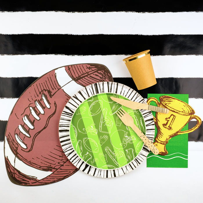 Touchdown Dessert Plates