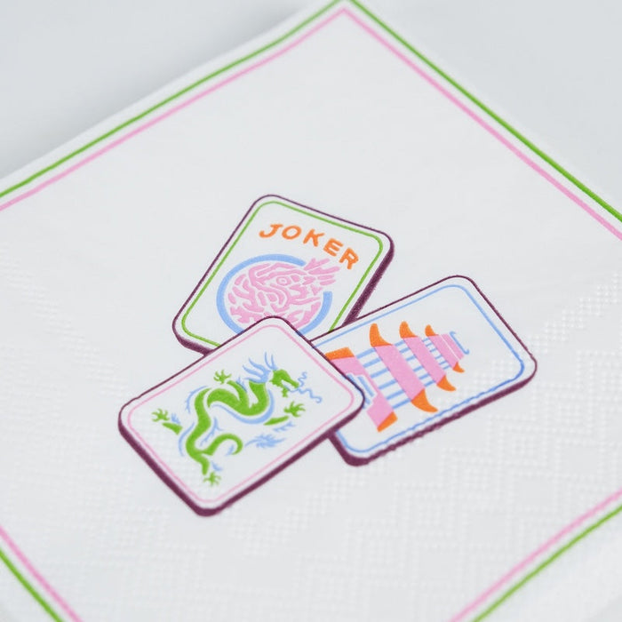 Mahjong Cocktail Napkins
