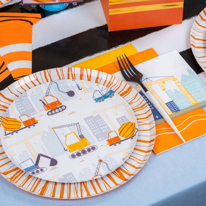 Construction Beverage Napkins