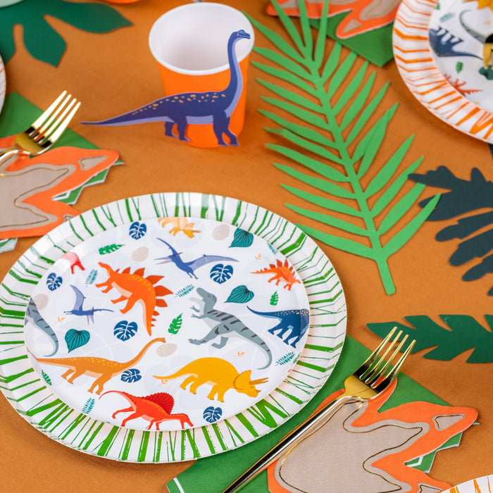 Dinosaur Dessert Plates