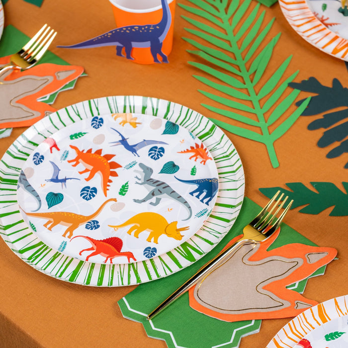 Dinosaur Footprint Napkin