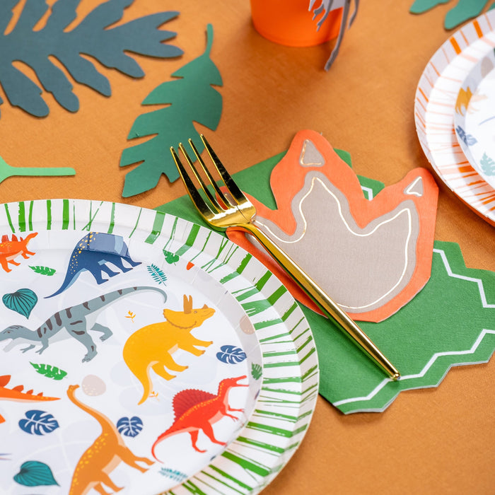 Dinosaur Footprint Napkin