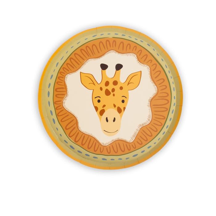 Safari Dessert Plates