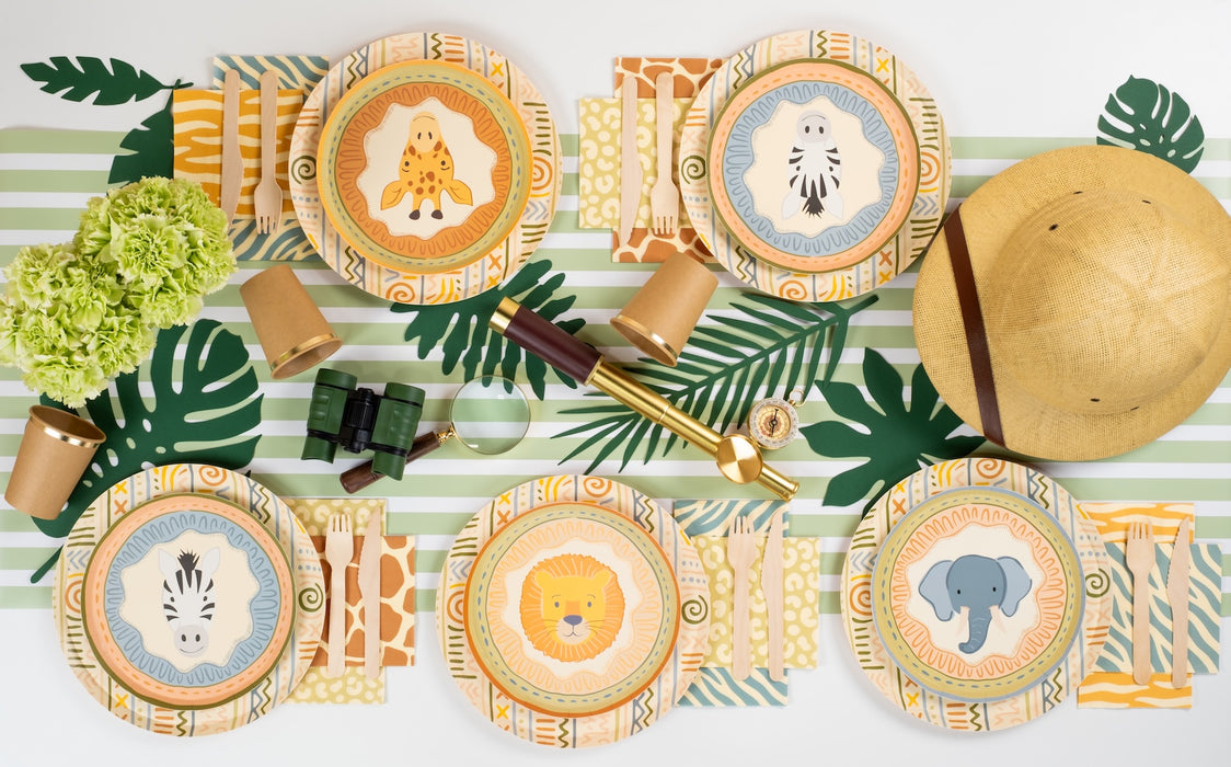 Safari Dessert Plates