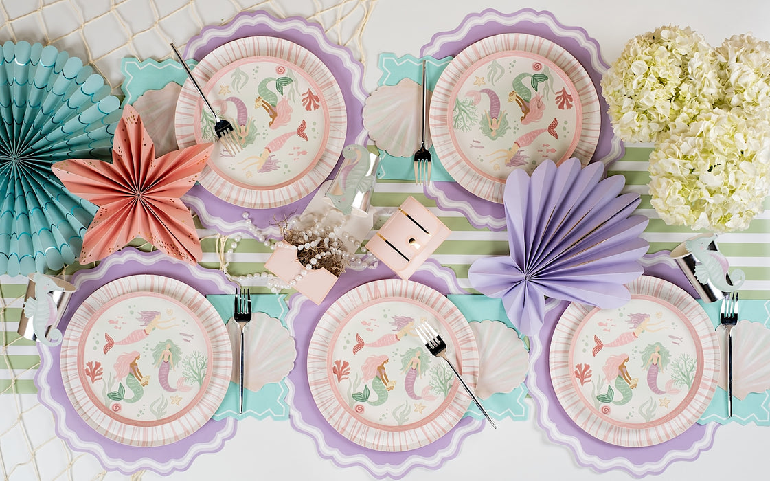 Mermaid Dessert Plates