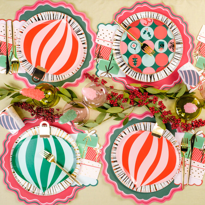 Holiday Presents Shaped Napkin