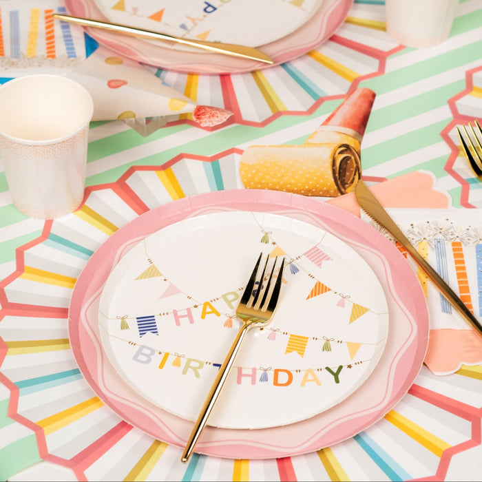 Birthday Cheer Dessert Plates