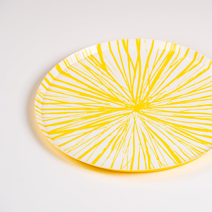 Yellow Radiance Dinner Plates