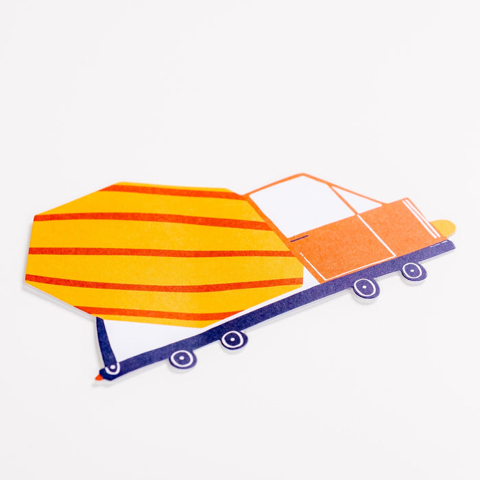 Construction Truck Accent Sticker