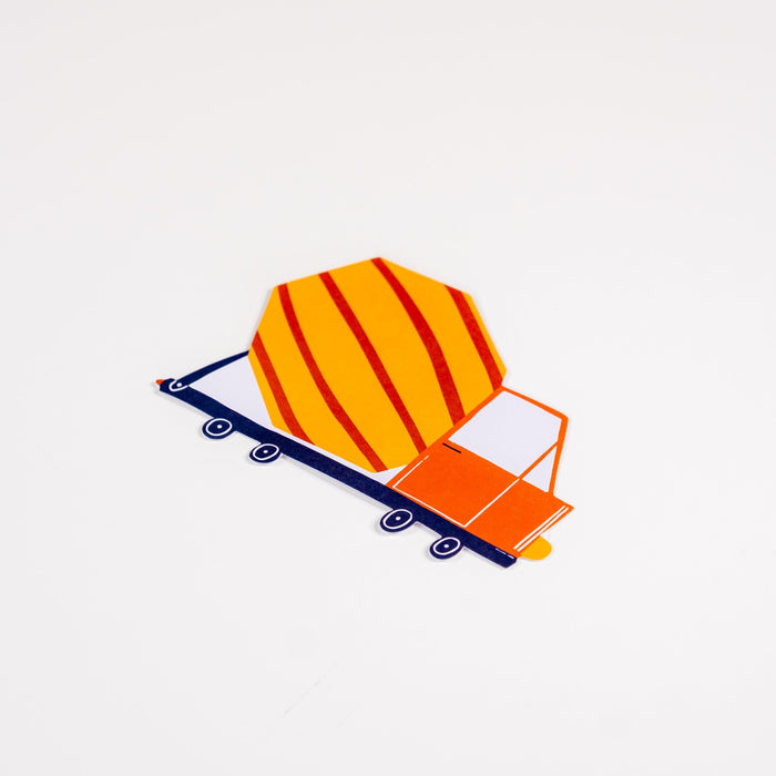 Construction Truck Accent Sticker