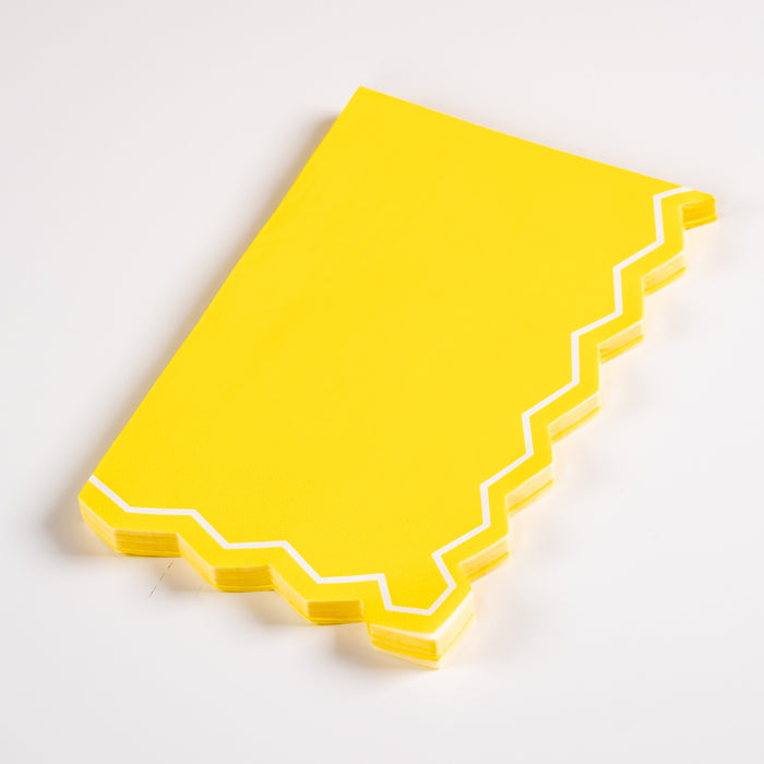 Yellow Celebration Chic Guest Towels