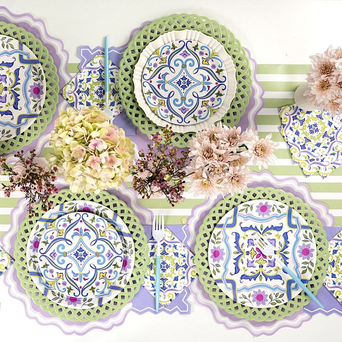 English Garden Dessert Plates
