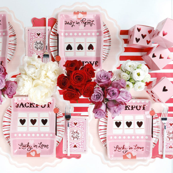 Lucky Card Dinner Napkin