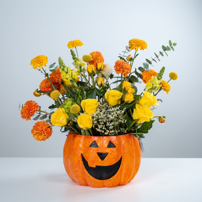 Jack-O-Lantern Treat Buckets