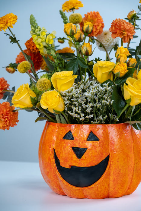 Jack-O-Lantern Treat Buckets