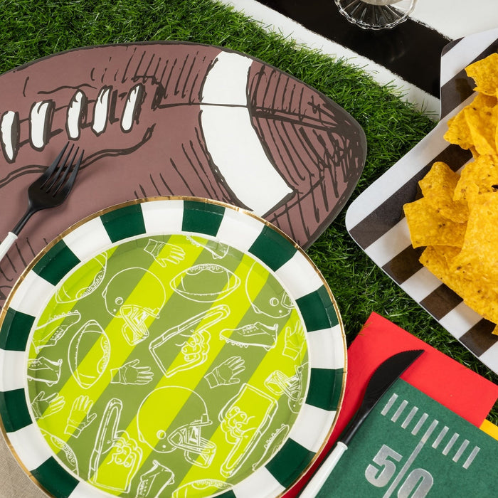 Sports Fan Football Paper Placemats