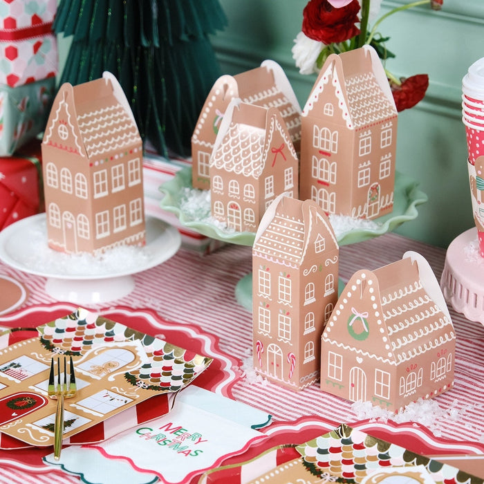 Gingerbread House Advent Treat Boxes
