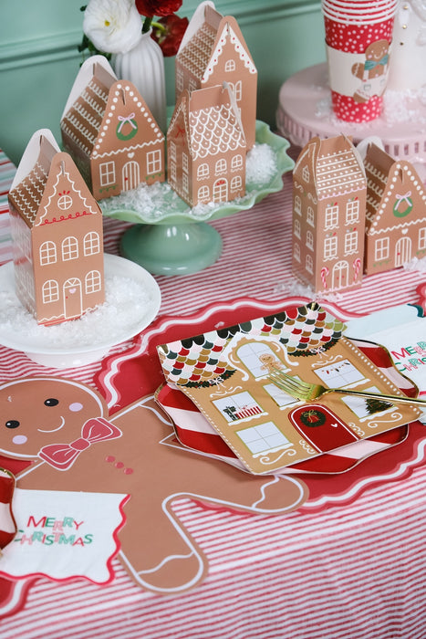 Gingerbread House Advent Treat Boxes