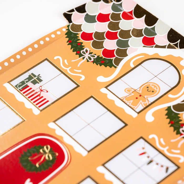 Gingerbread House Shaped Plates