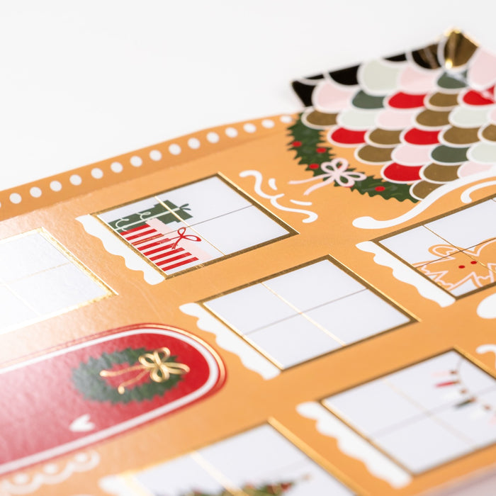 Gingerbread House Shaped Plates