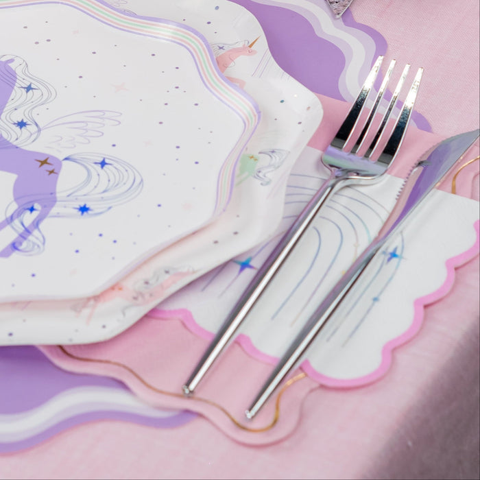 Sparkle Rainbow Beverage Napkins