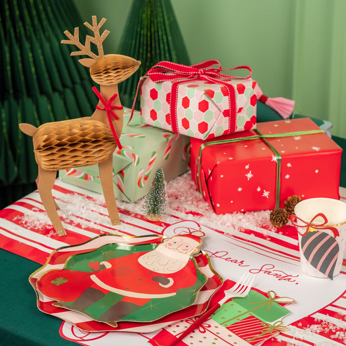 Santa's Cheer Dessert Plates