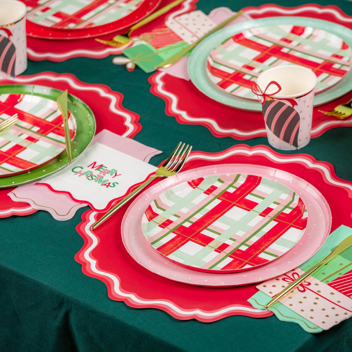 Plaid Christmas Party Kit