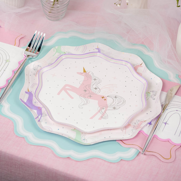 Mint Fancy Scallop Placemat