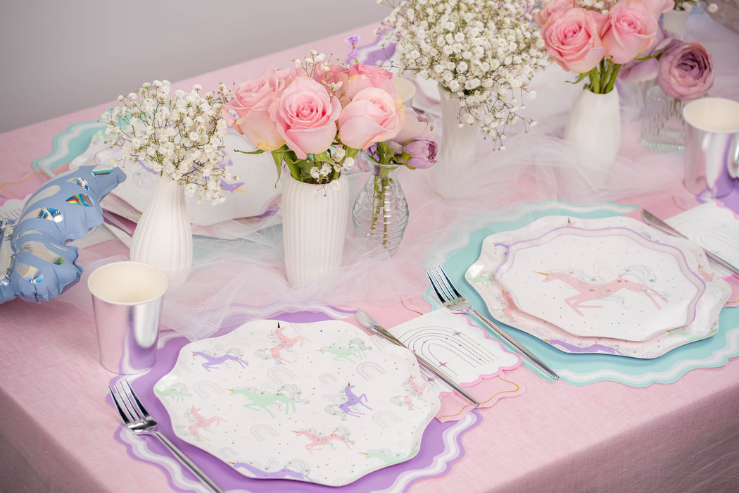 Mint Fancy Scallop Placemat