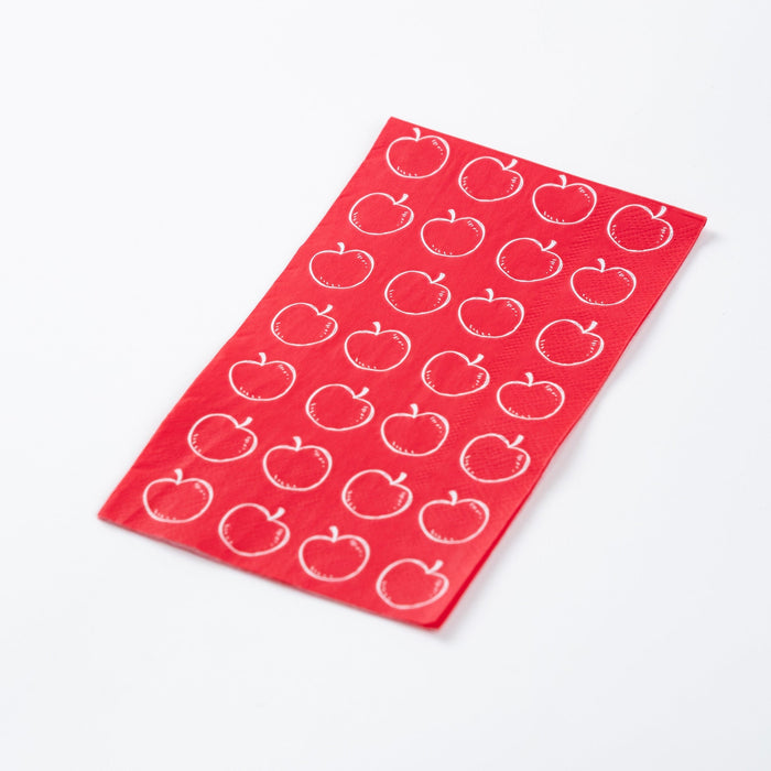 School Days Apple Guest Towel