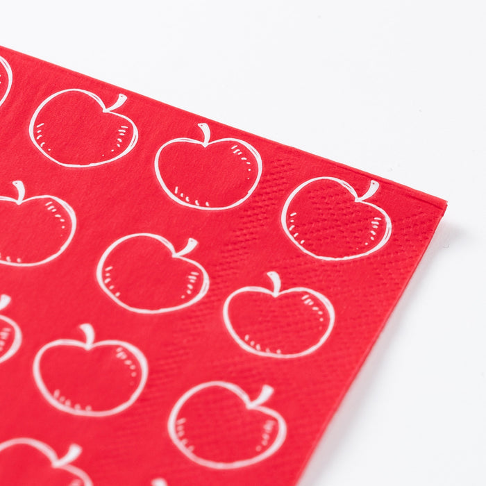 School Days Apple Guest Towel