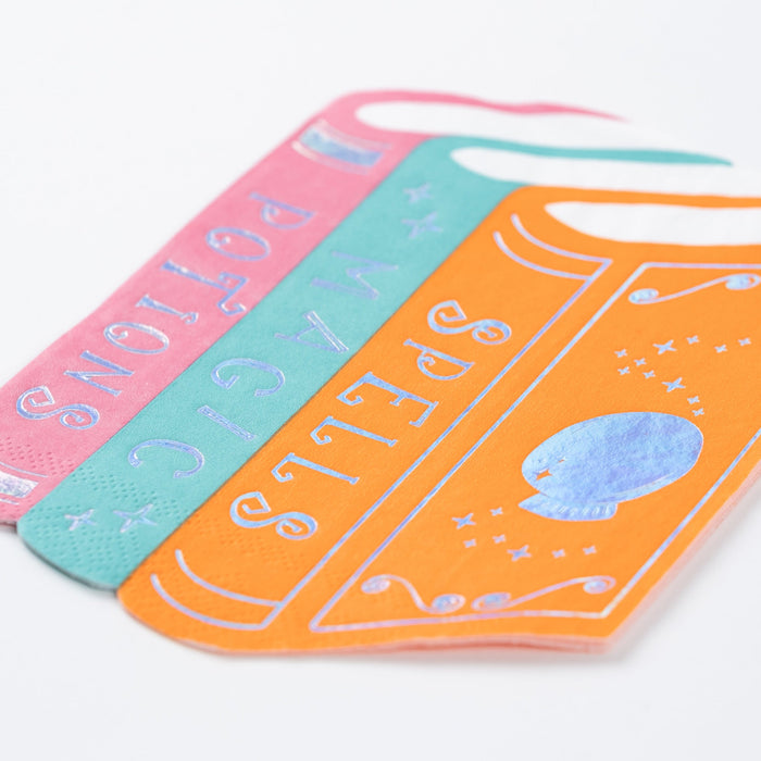 Mystical Spell Book Napkins