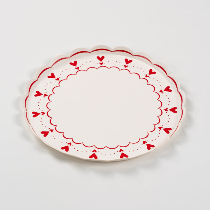 From the Heart Dessert Plates