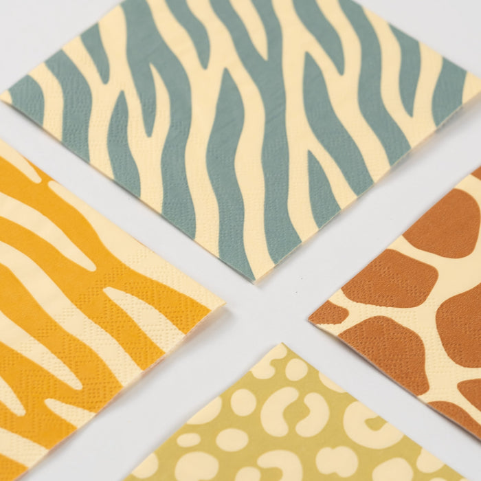 Safari Beverage Napkins